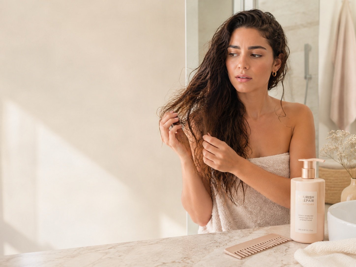 8 Reasons Why Your Hair Feels Dry After Conditioning