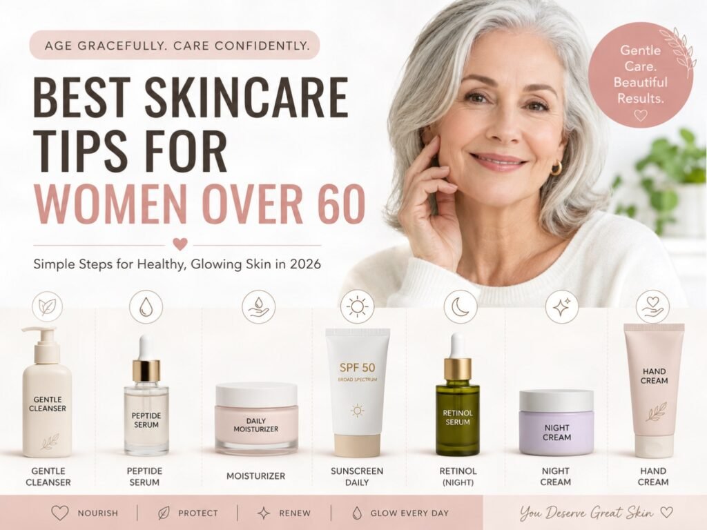 Age gracefully with skincare tips