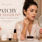 how to fix patchy foundation