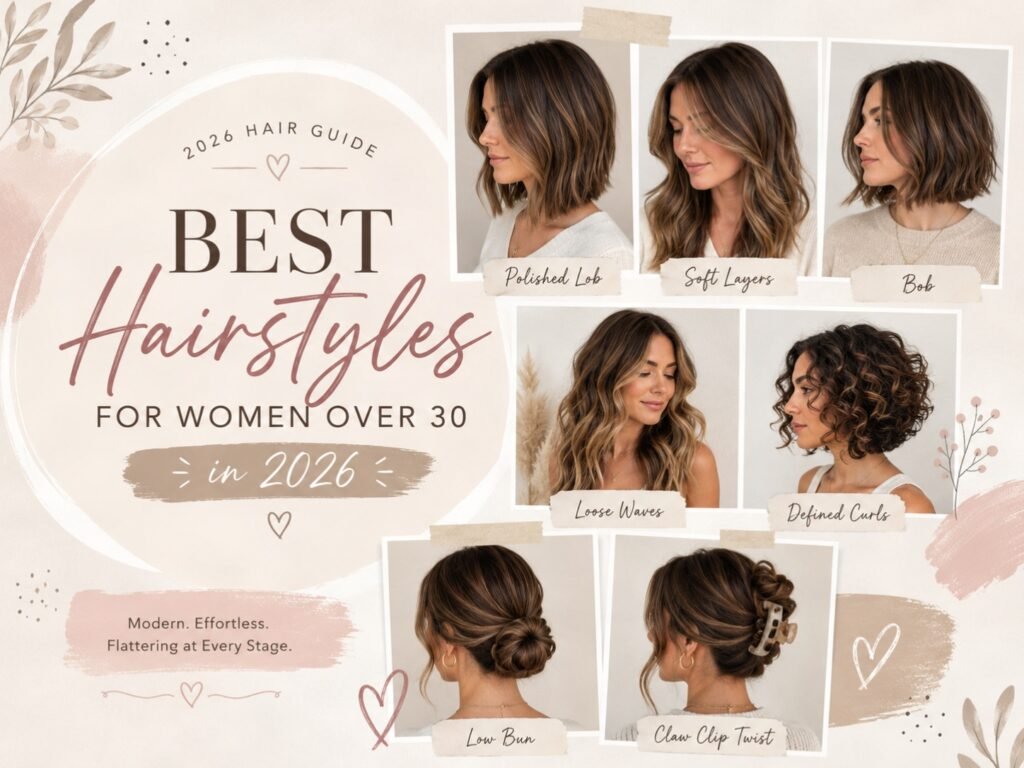 best hairstyles for women over 30 in 2026
