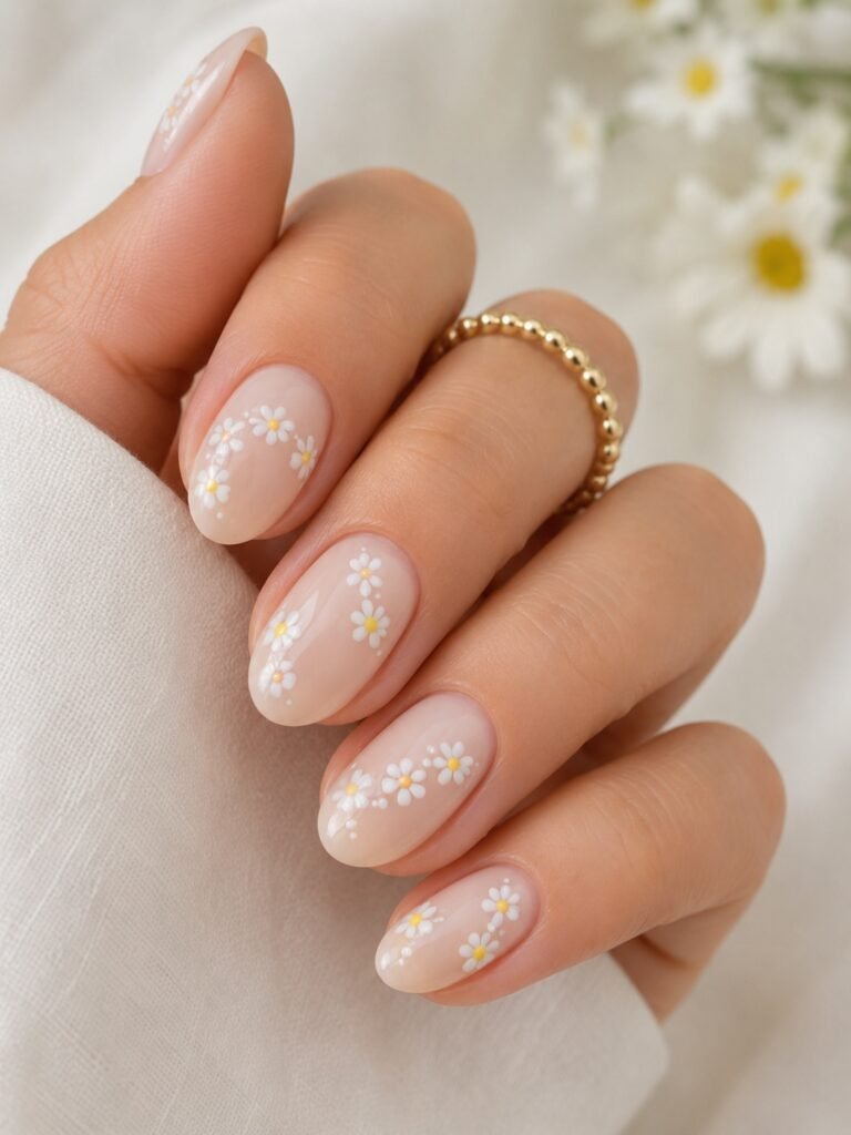 Daisy Chain Nails