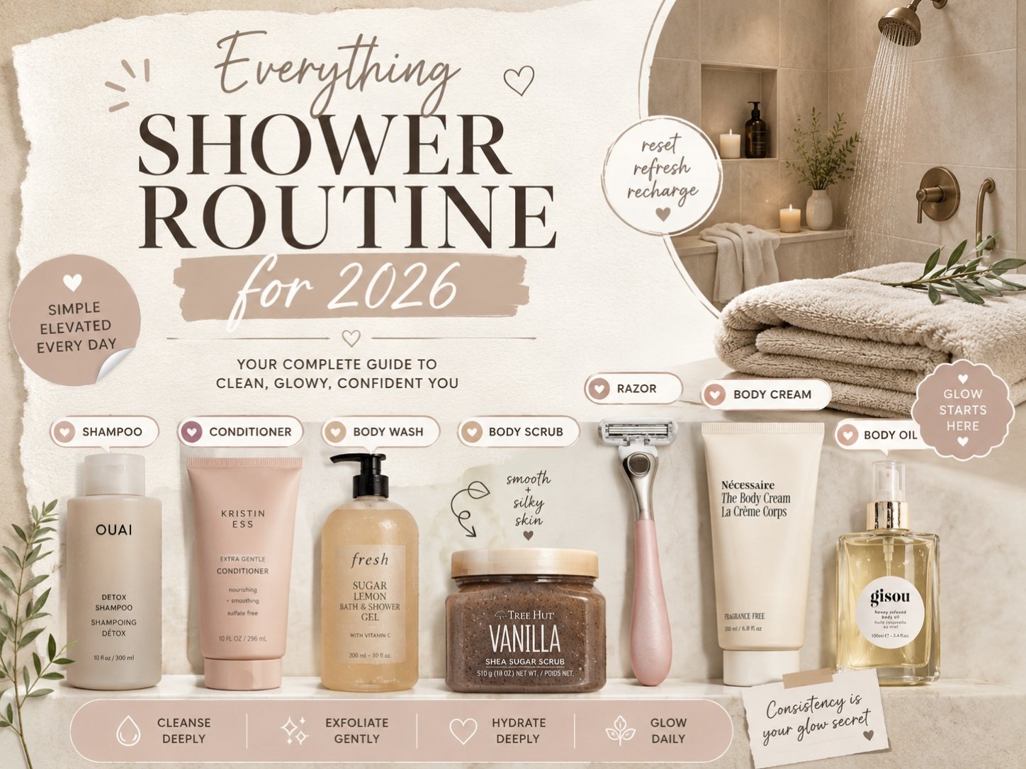 Everything Shower Routine for 2026