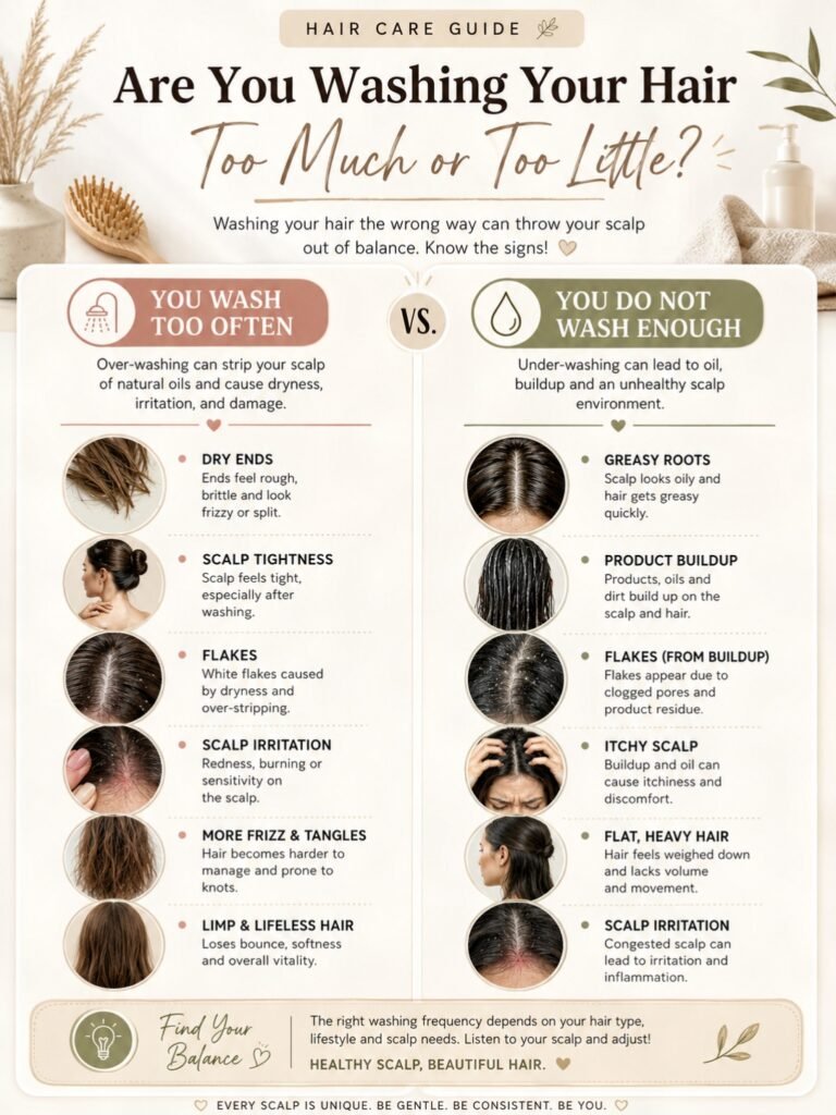 Hair washing guide: finding balance