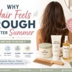 How to soften rough summer hair