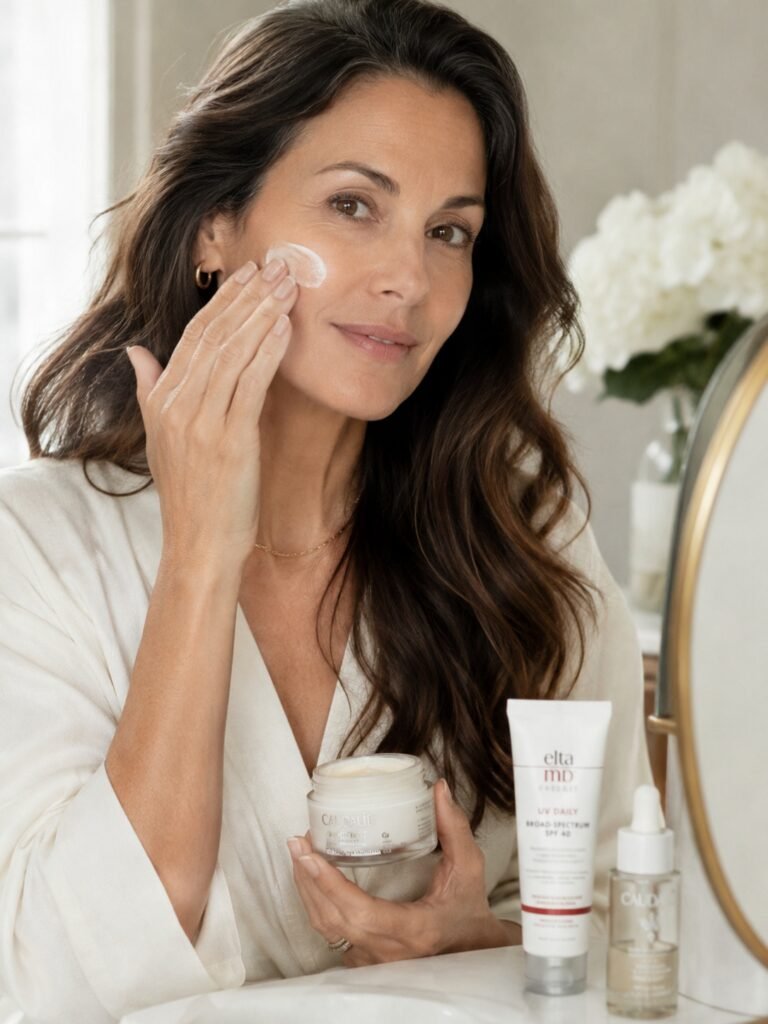 makeup routine for women over 40 in 2026