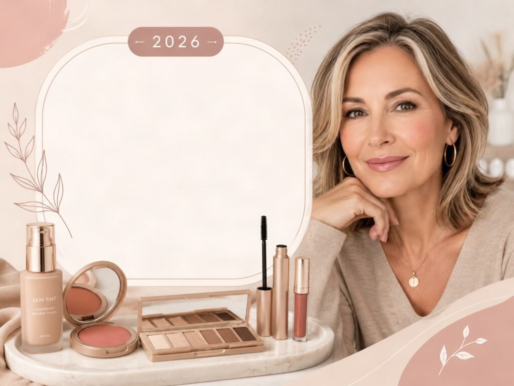 makeup routine for women over 40 in 2026