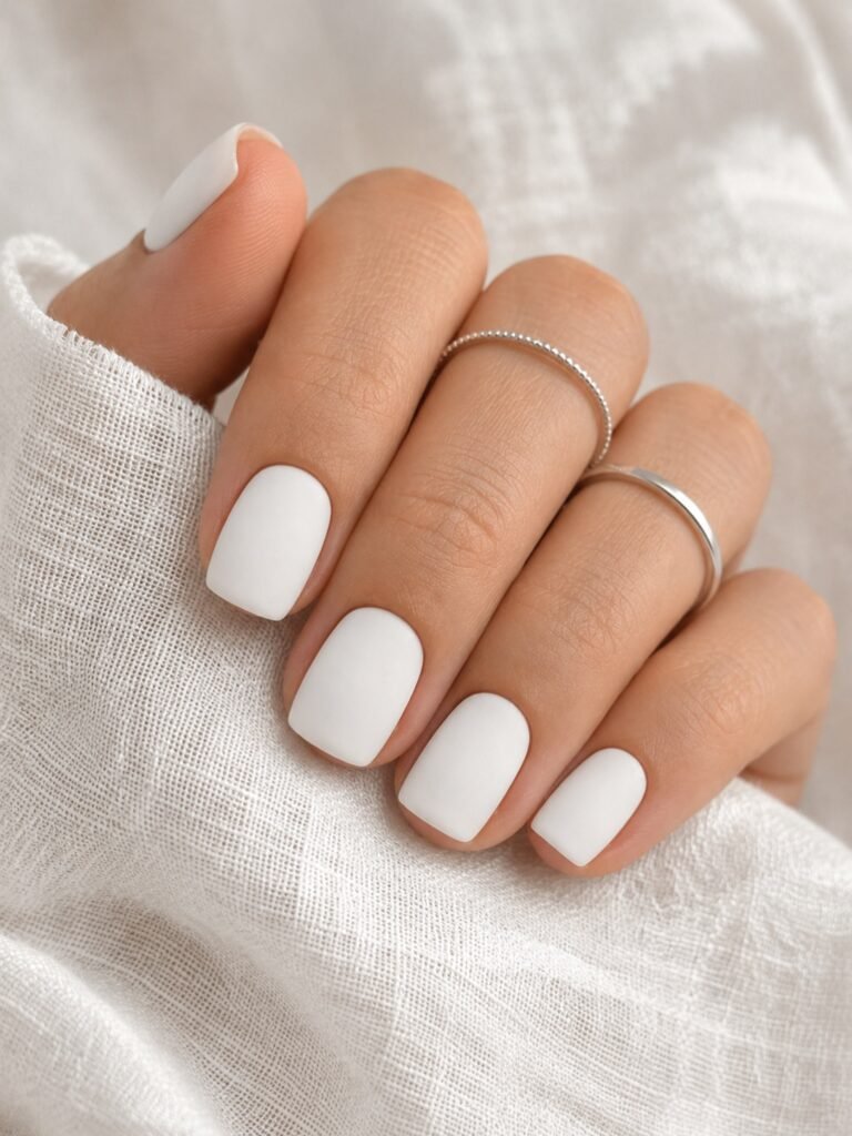 why your white nails look messy