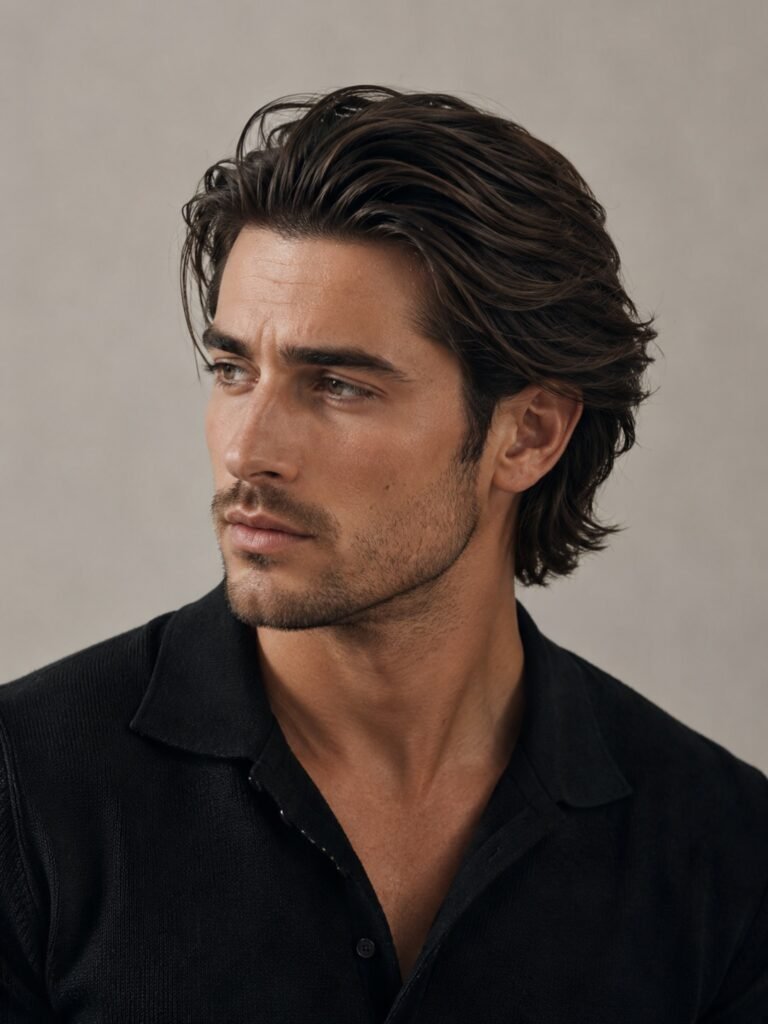 Messy Slick Back