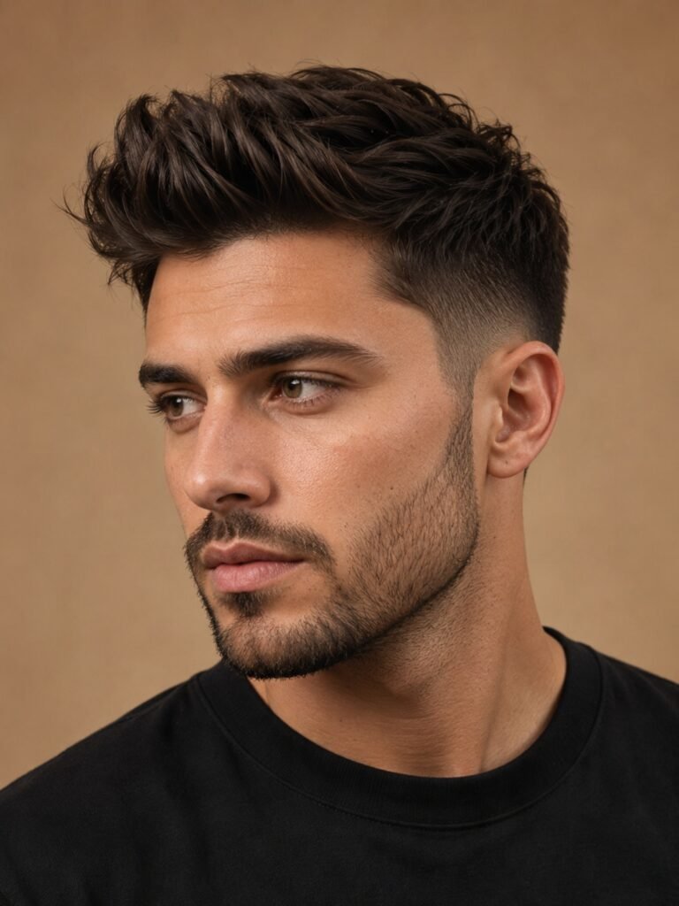 Modern Quiff With Taper