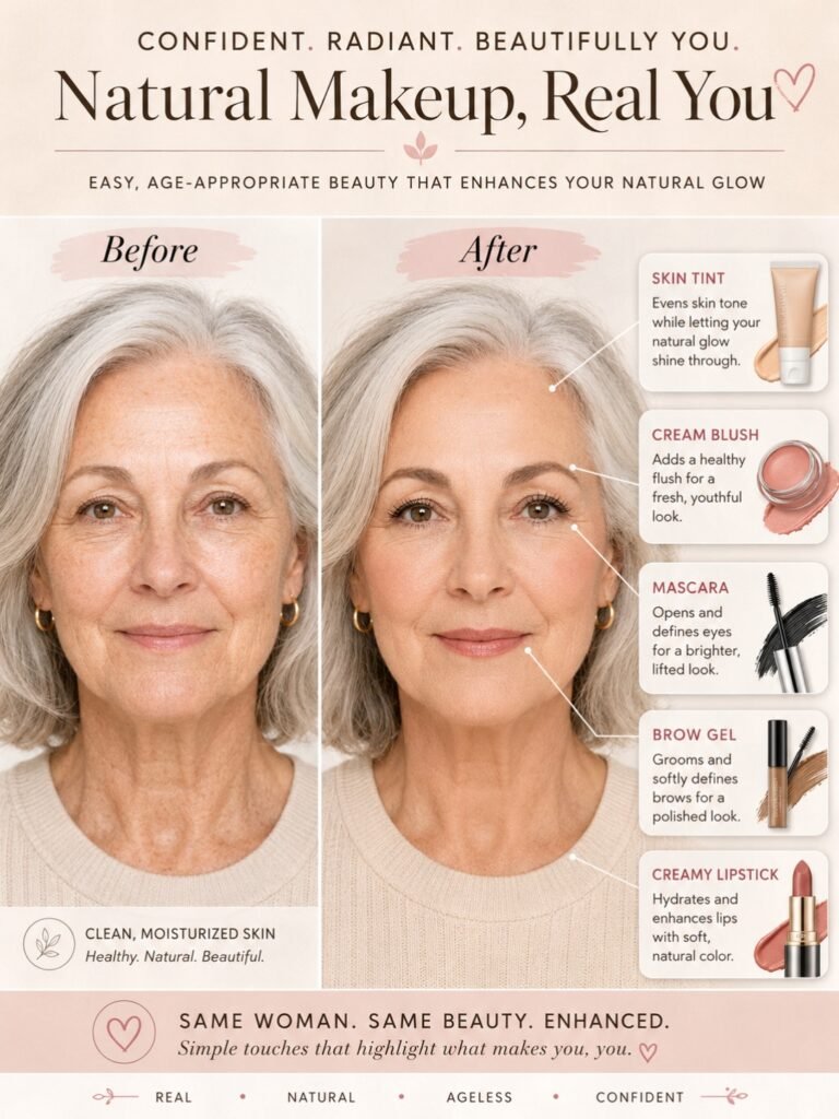 best makeup tips for women over 60 in 2026