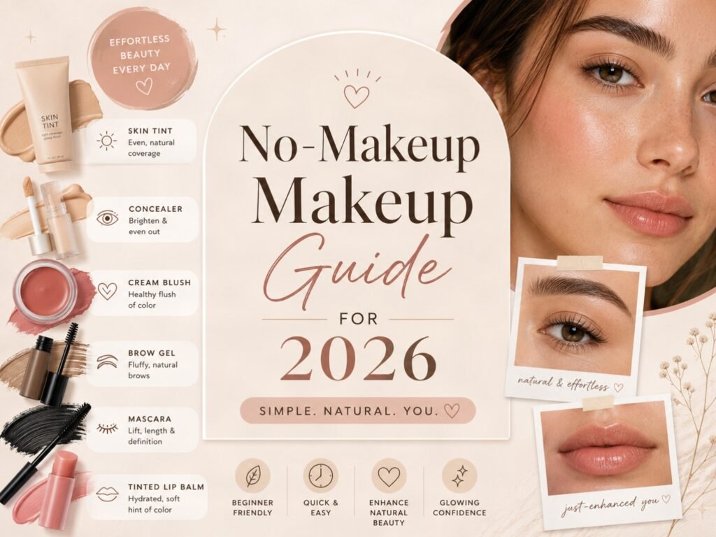No-makeup makeup guide for 2026