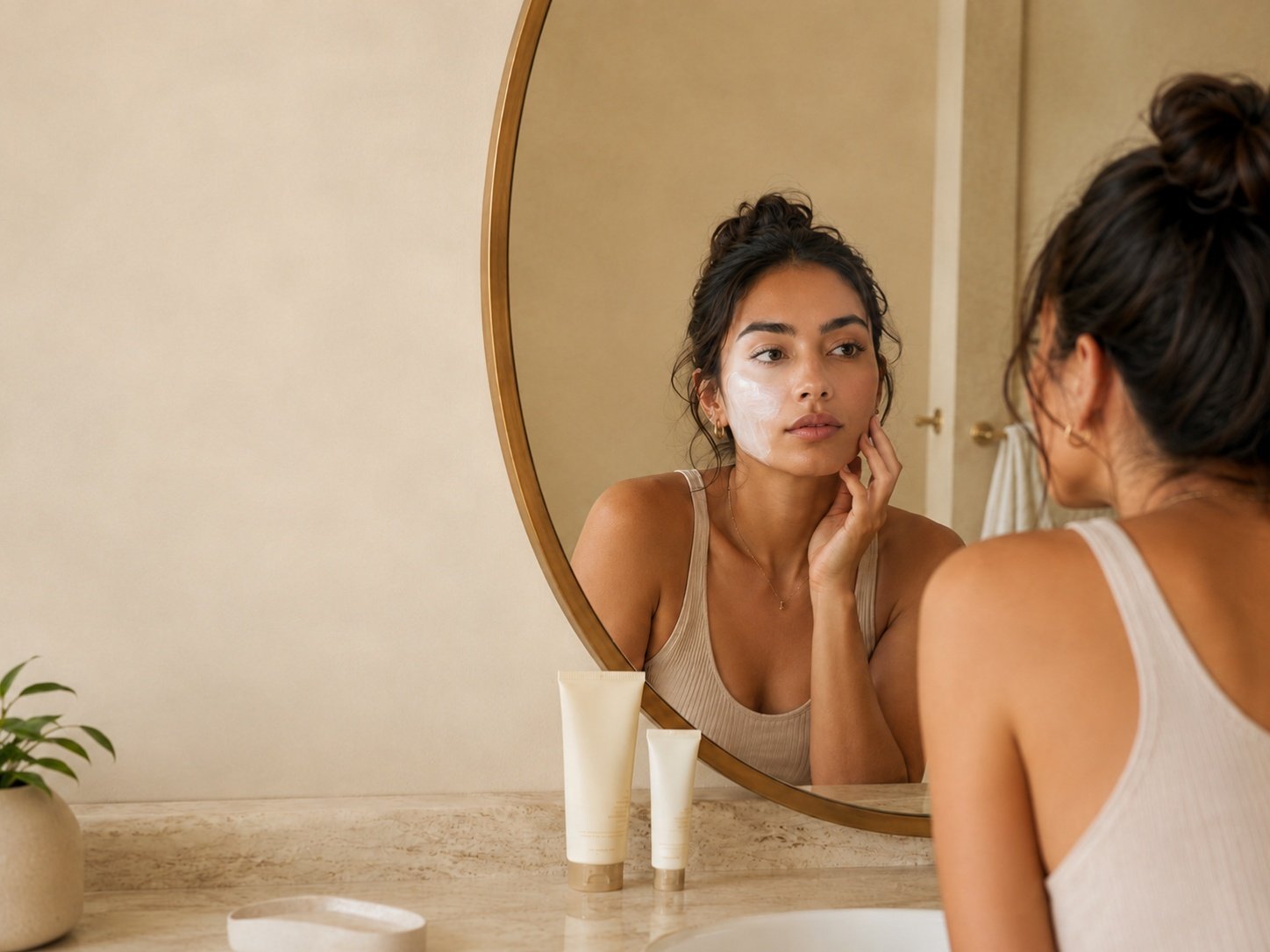 Why Your Sunscreen Leaves a White Cast