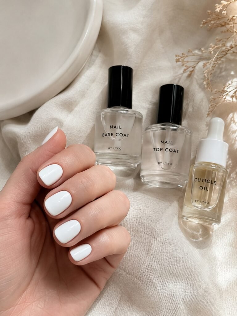 how to make white nails last longer without peeling