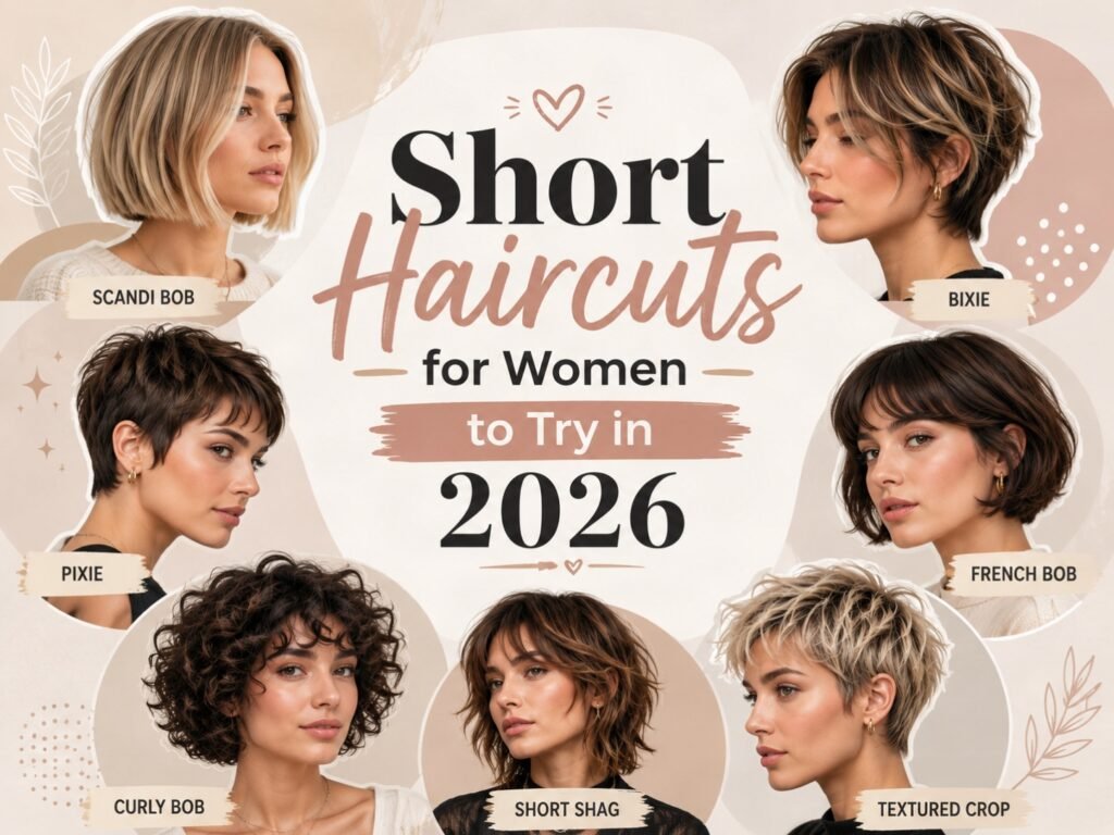 short haircuts for women to try in 2026