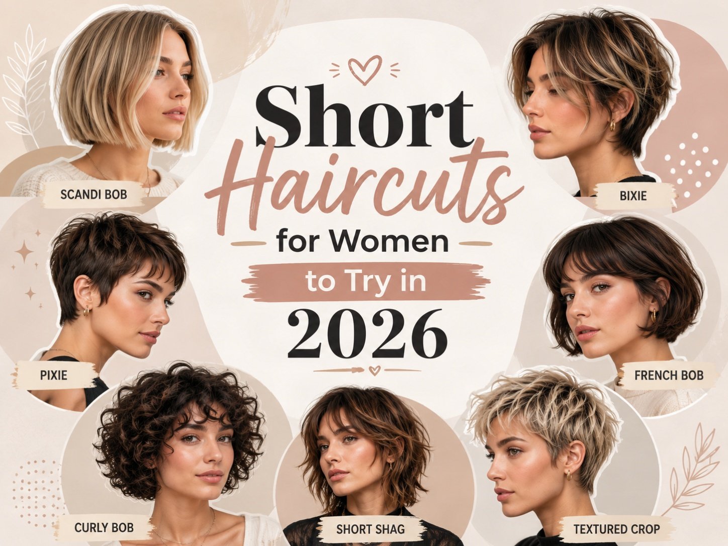 short haircuts for women to try in 2026
