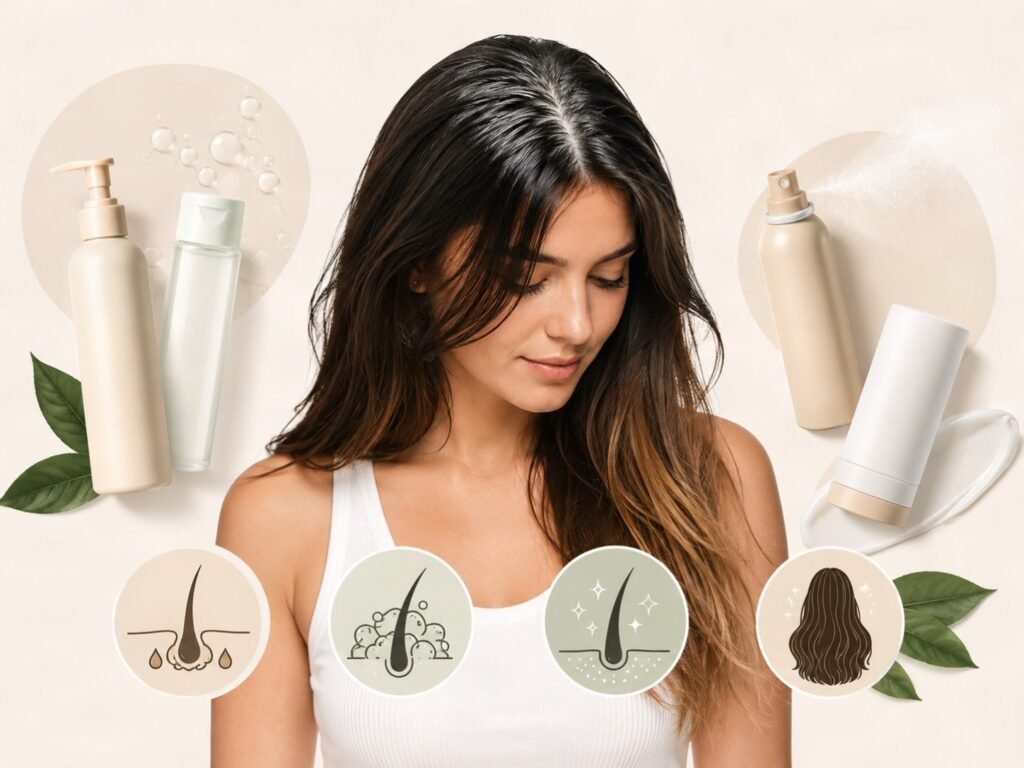 why your hair gets greasy so fast