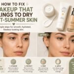Makeup That Clings to Dry Post-Summer Skin: 8 Fixes